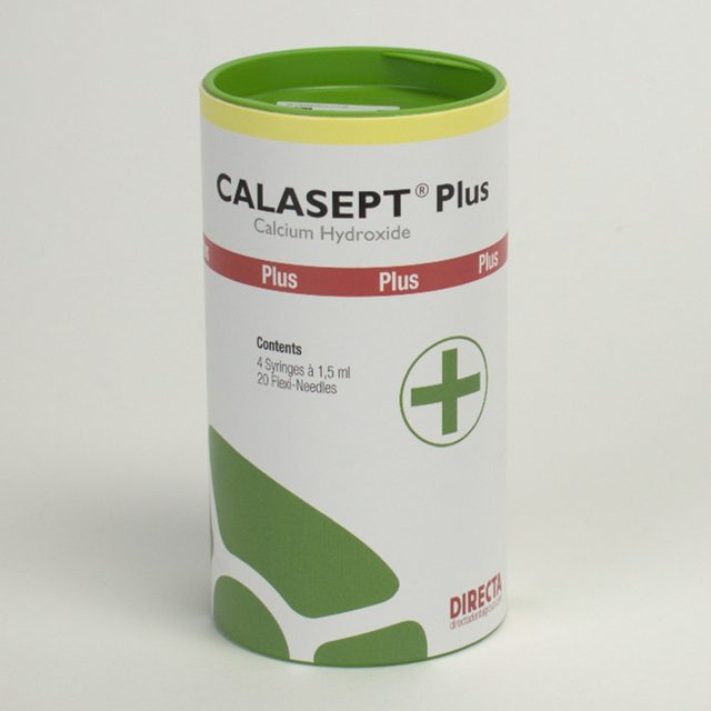 Calasept plus, 4 x 1,5 ml Spritze + 20 Tips