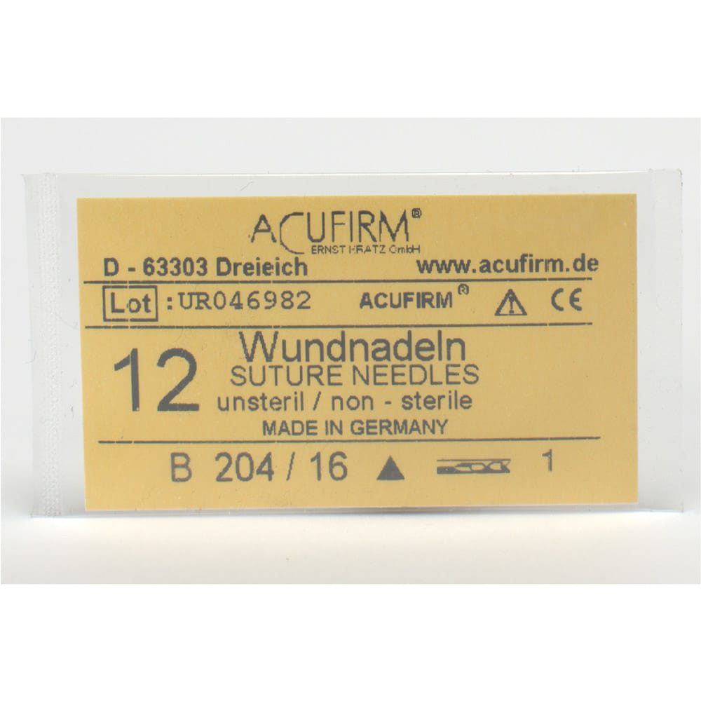 Wundnadeln Acufirm B 204/16  12x12St