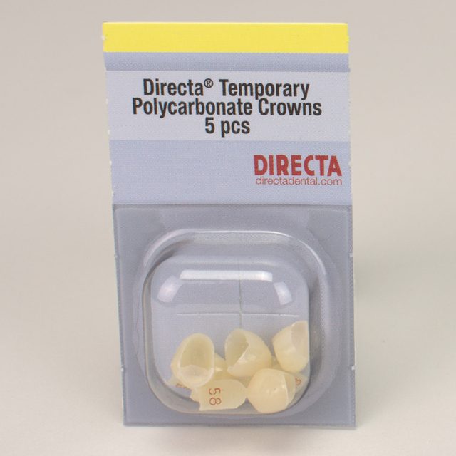Directa-Kronen transluzent Nr. 58, 5 Stück
