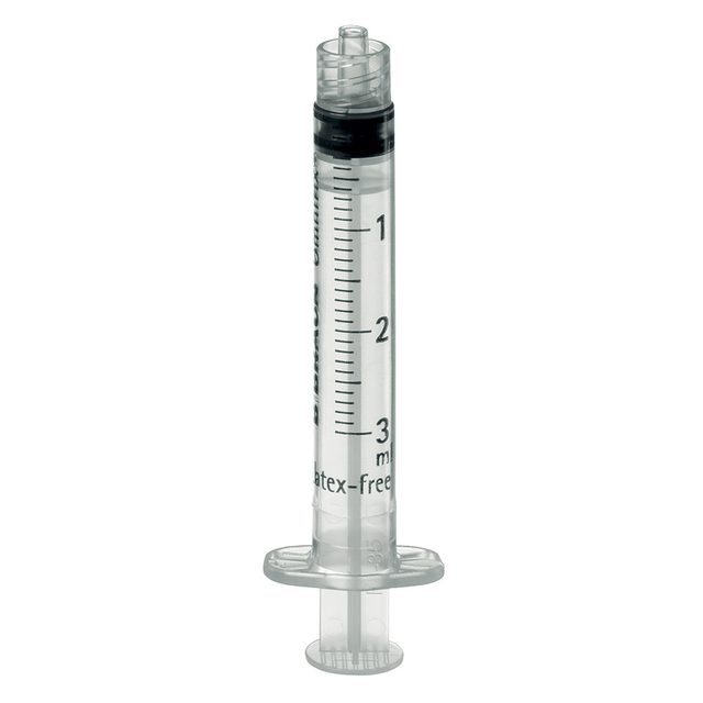Omnifix Luer-Lock-Spritzen 3 ml, 100 Stück