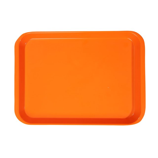 Behandlungstray o. Eint. neon orange St