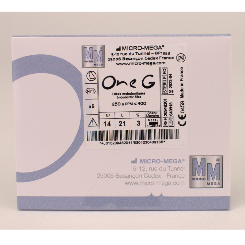 B5 One G 3% 14/21 mm Classics steril, 5 Stück