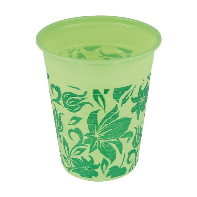 Monoart Trinkbecher Flower 180 ml cedro, 1000 Stück