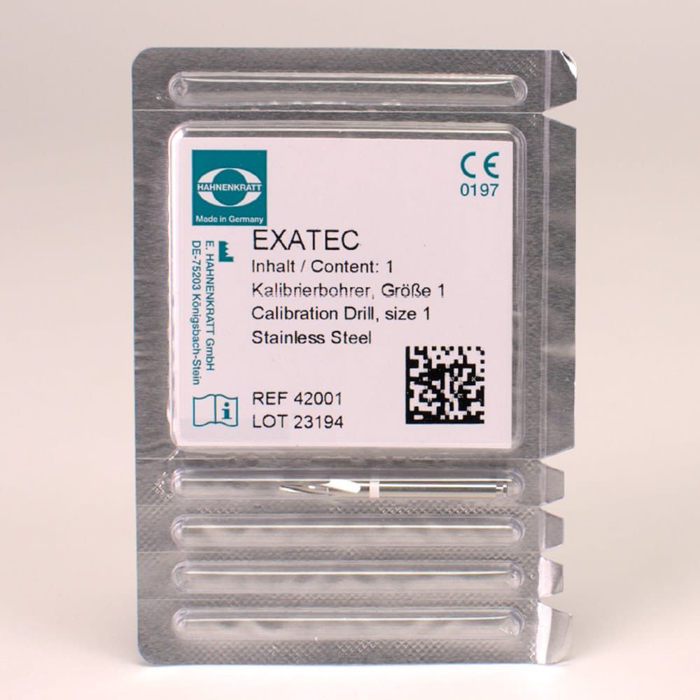 Exatec Kalibrierbohrer grau, Stück