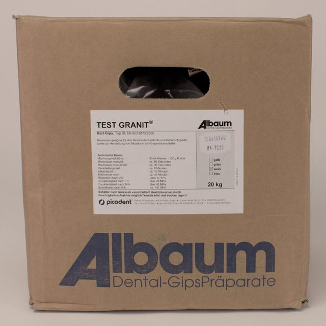 Test Granit weiss 20Kg Karton