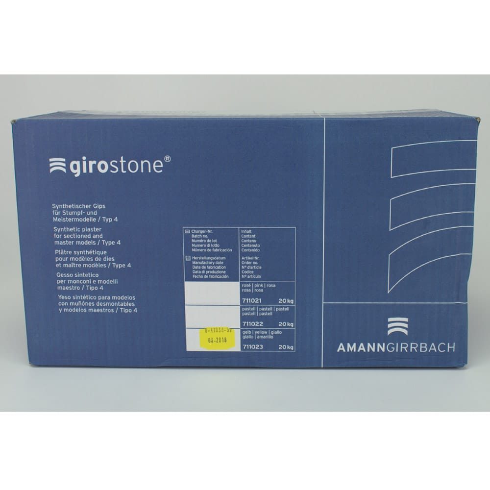 Girostone Naturhartgips gelb 20Kg