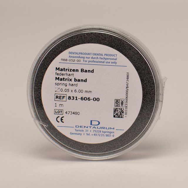 Matrizenband 0,05/6mm 1M Rl