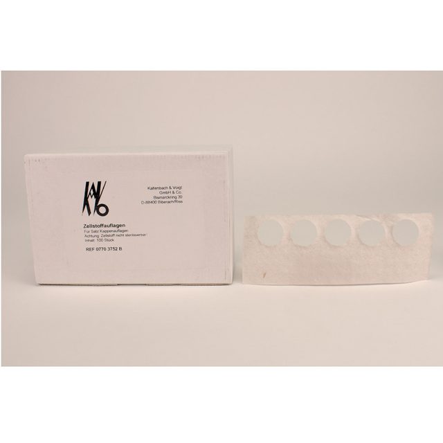 Zellstoffauflagen 5 Loch 74x202mm 100St