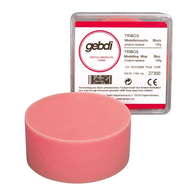 Tribos Modellierwachs Block, 100 g