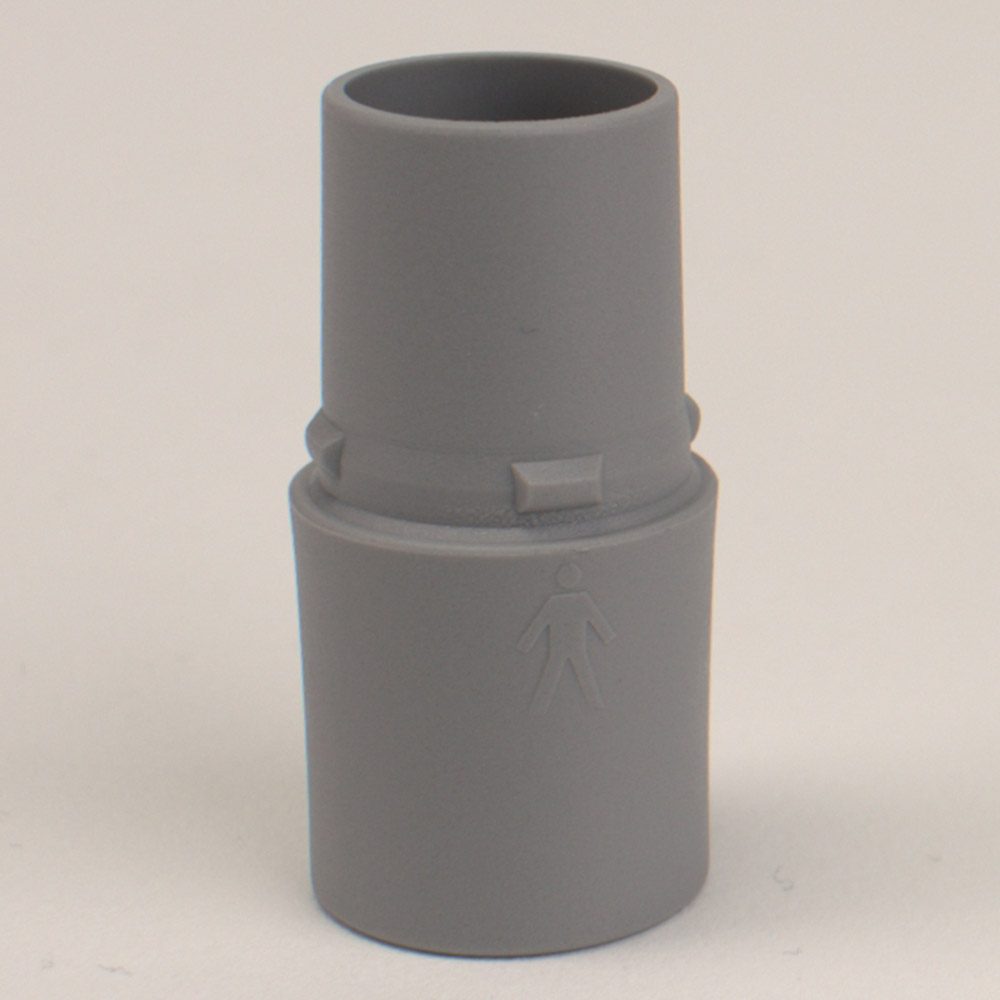 Drehhülse Dürr o. Luft 16mm grau St