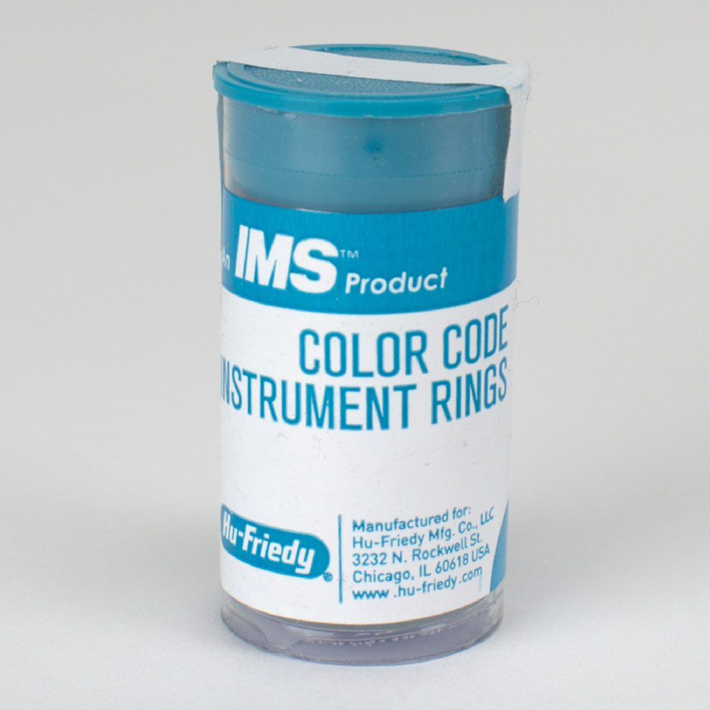 IMS Kodierringe mini blau, 50 Stück