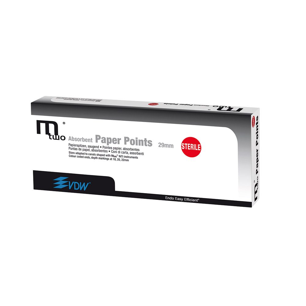 MTWO Papierspitzen steril 25/06-07 29 mm, Sortiment