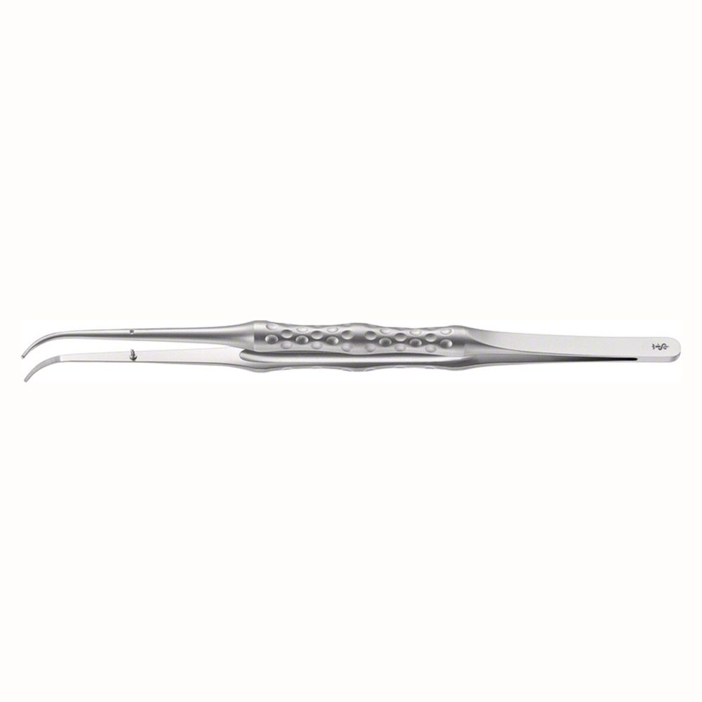 Mikro-Pinzette anatomisch geb.170mm St