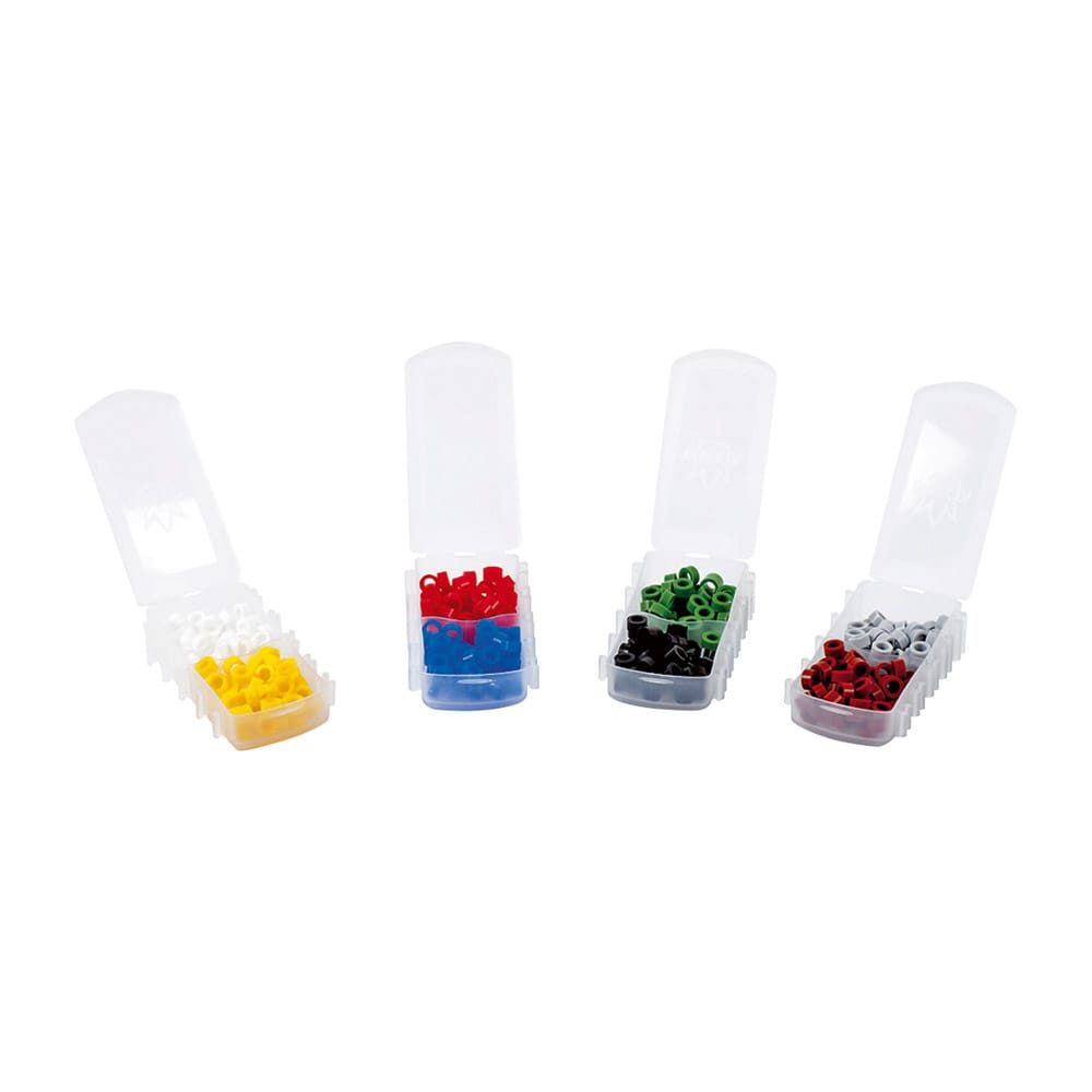 Colour Code-Rings schwarz 50St