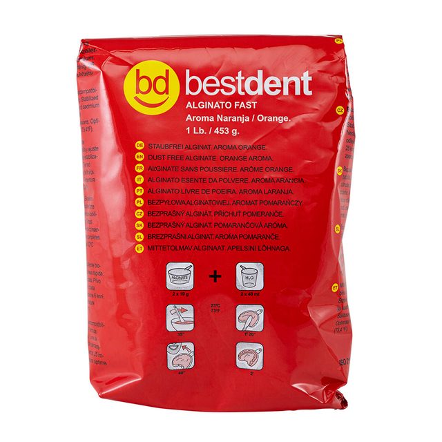 Alginat Fast Set orange Bestdent 453g