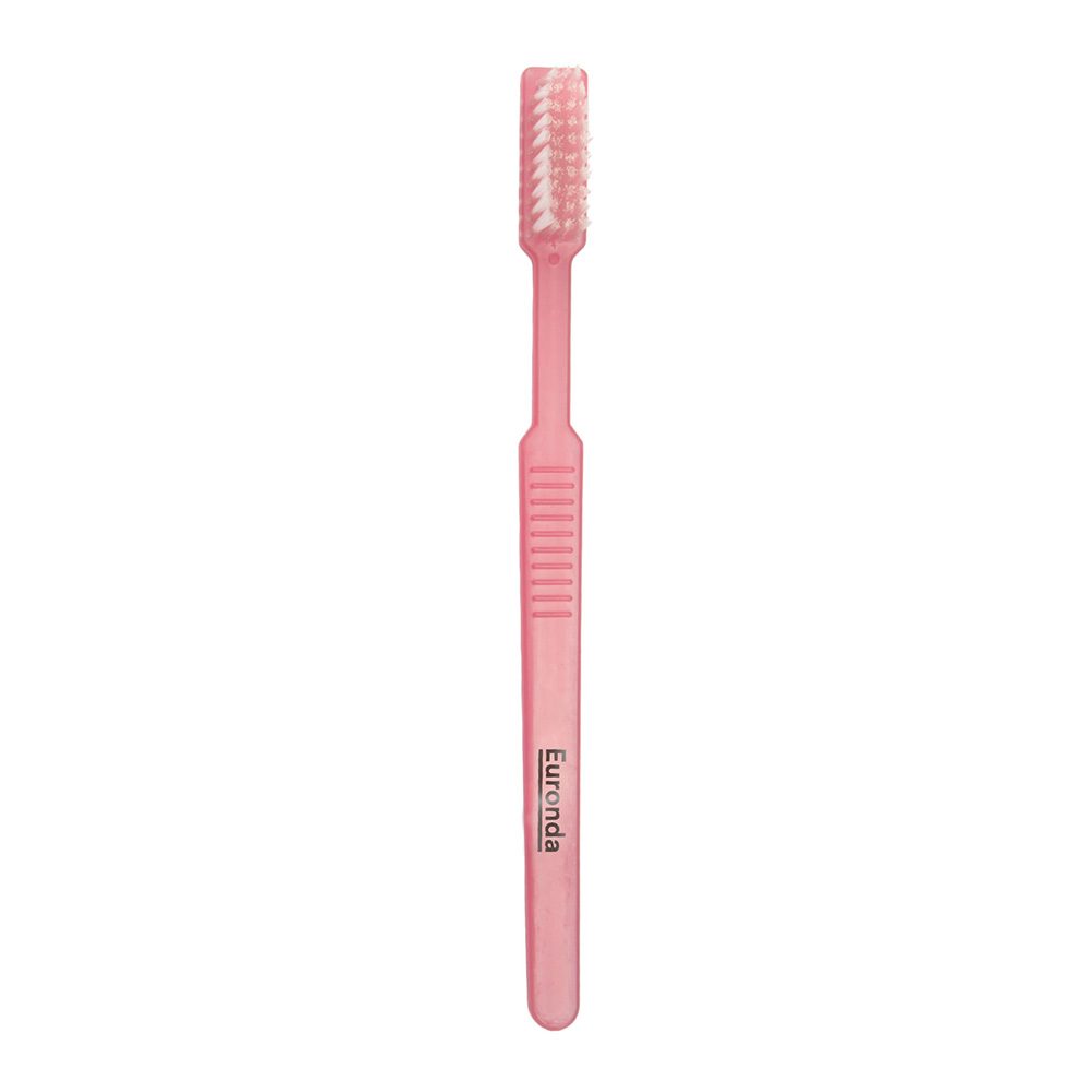 Monoart Zahnbürsten mit Paste rosa, 100 Stück