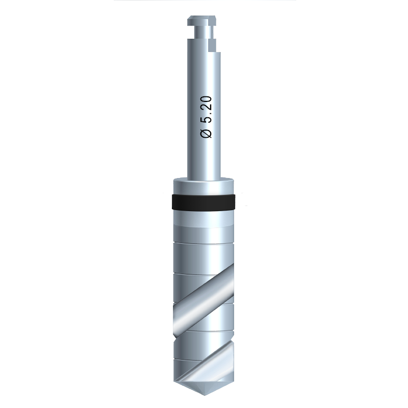 HI-TEC Instrument alle Systeme, Finalbohrer Ø 5.2 mm, mit Außenkühlung