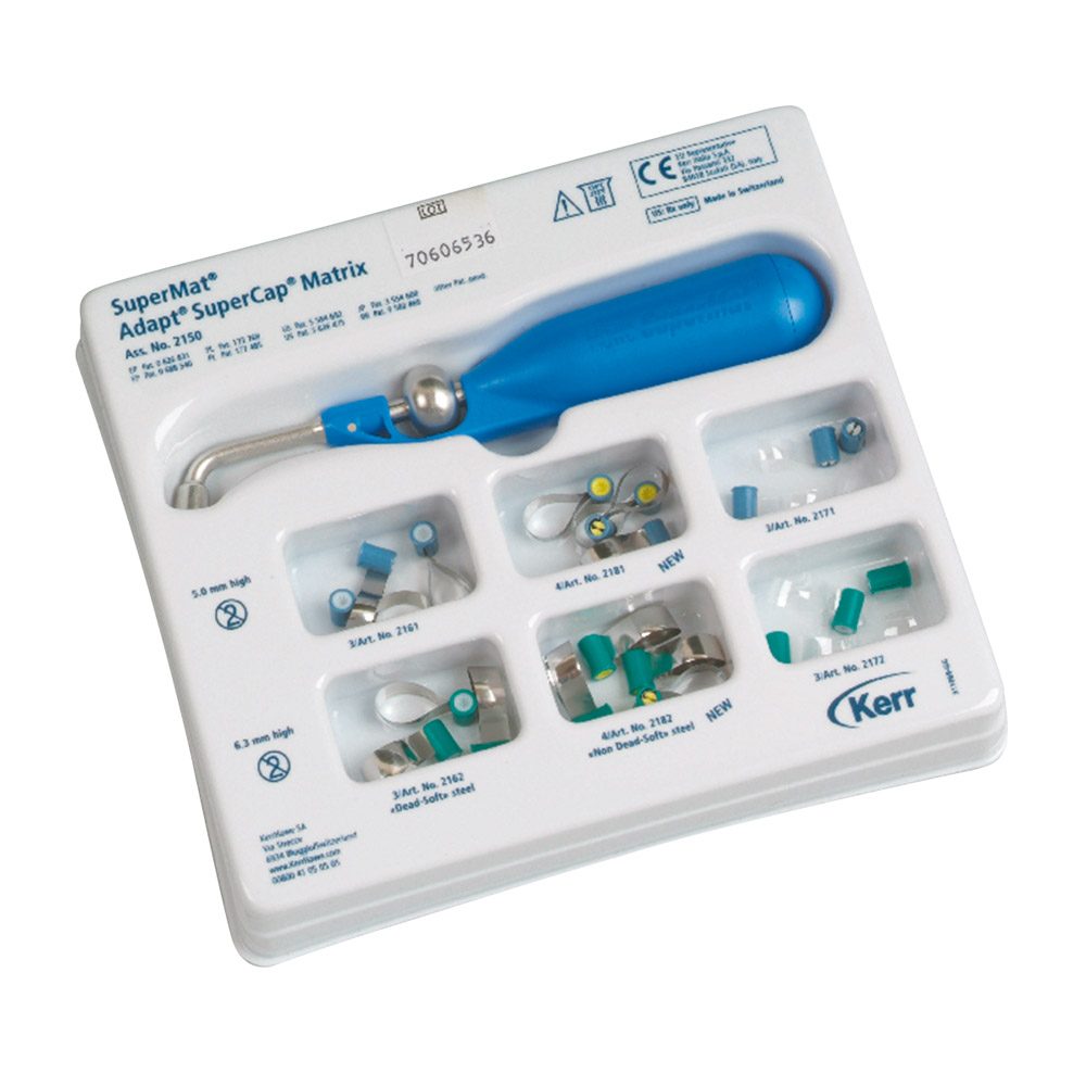 Adapt Supercap Matrix transparent 5,0 x 0,05, 50 Stück