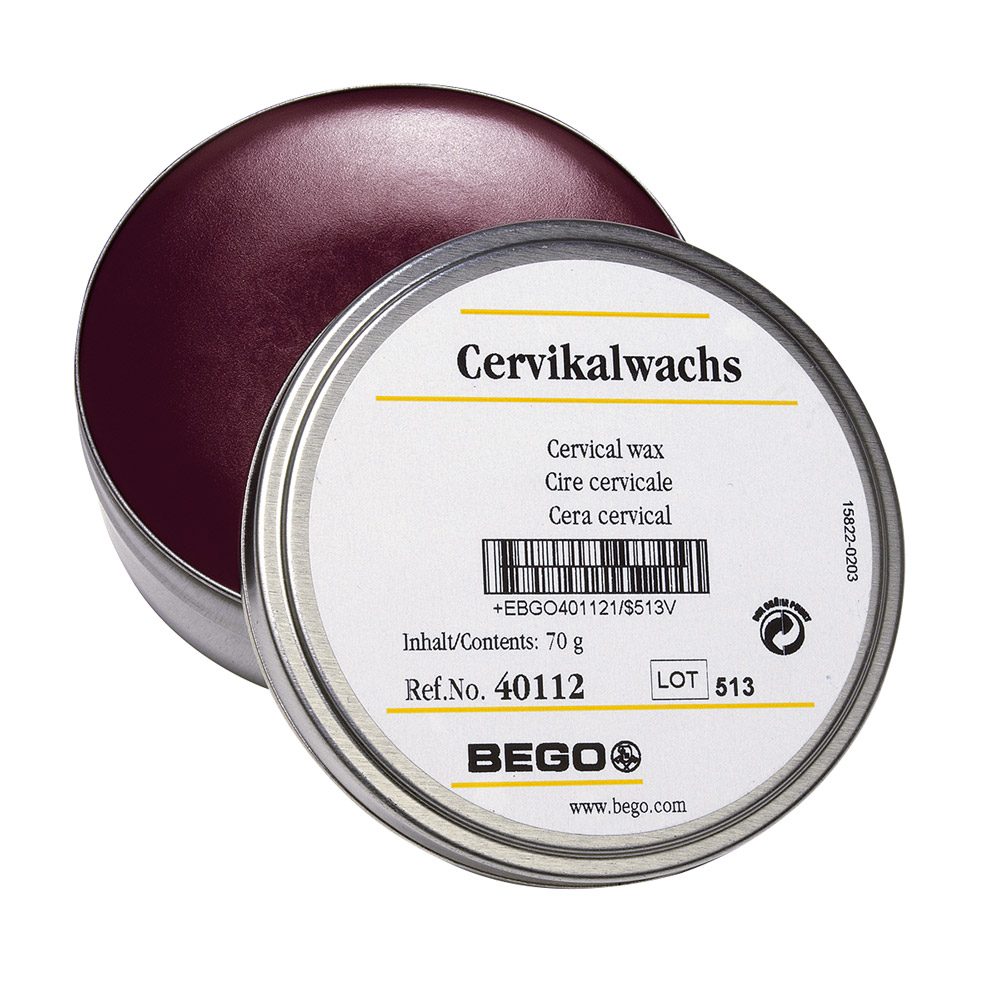 Cervikalwachs Block aubergine, 70 g