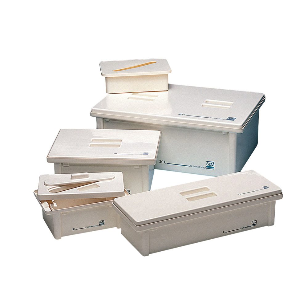Instrumentenwanne 10 L komplett transparent, Set