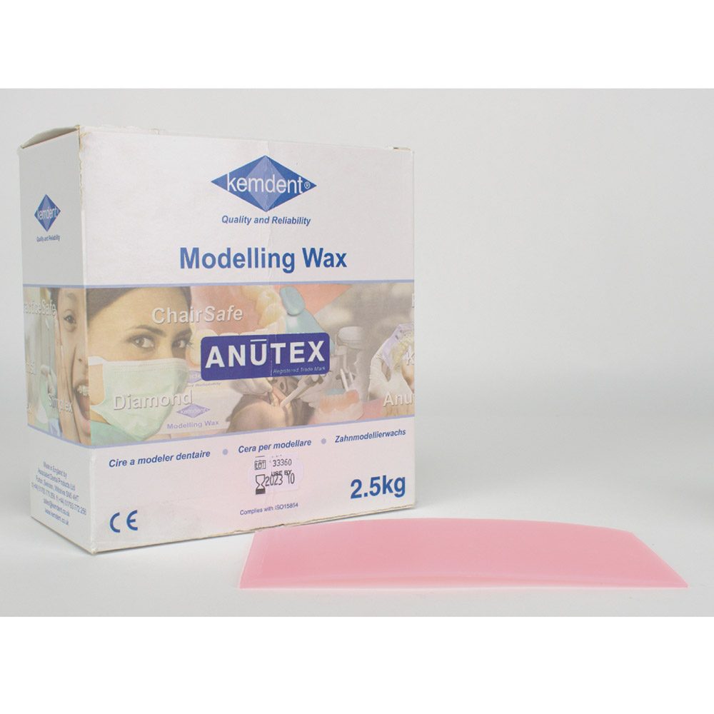 Anutex Modellierwachs rosa transl. 2,5KG