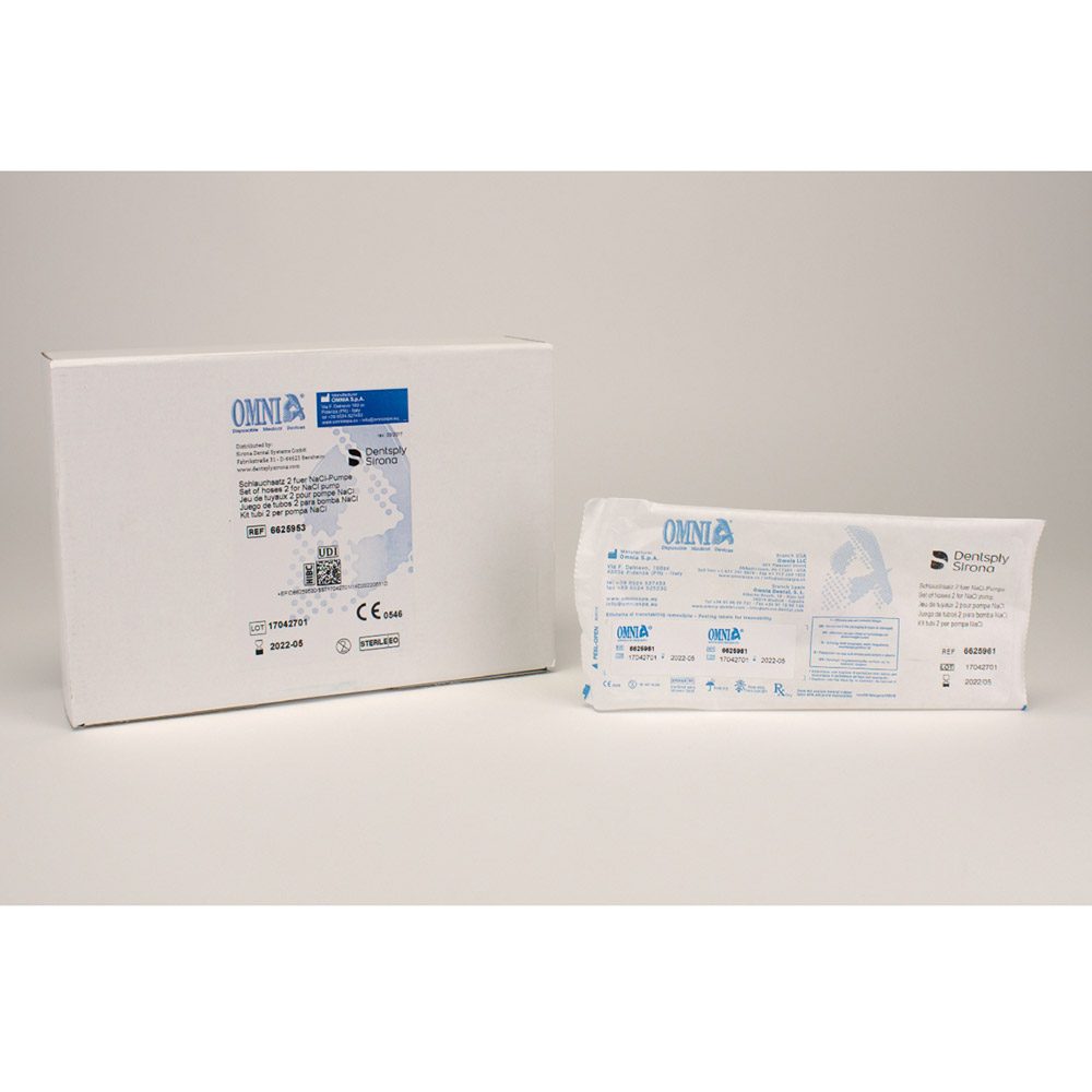 Schlauchsatz 2 f. NaCl-Pumpe   5er-Pa