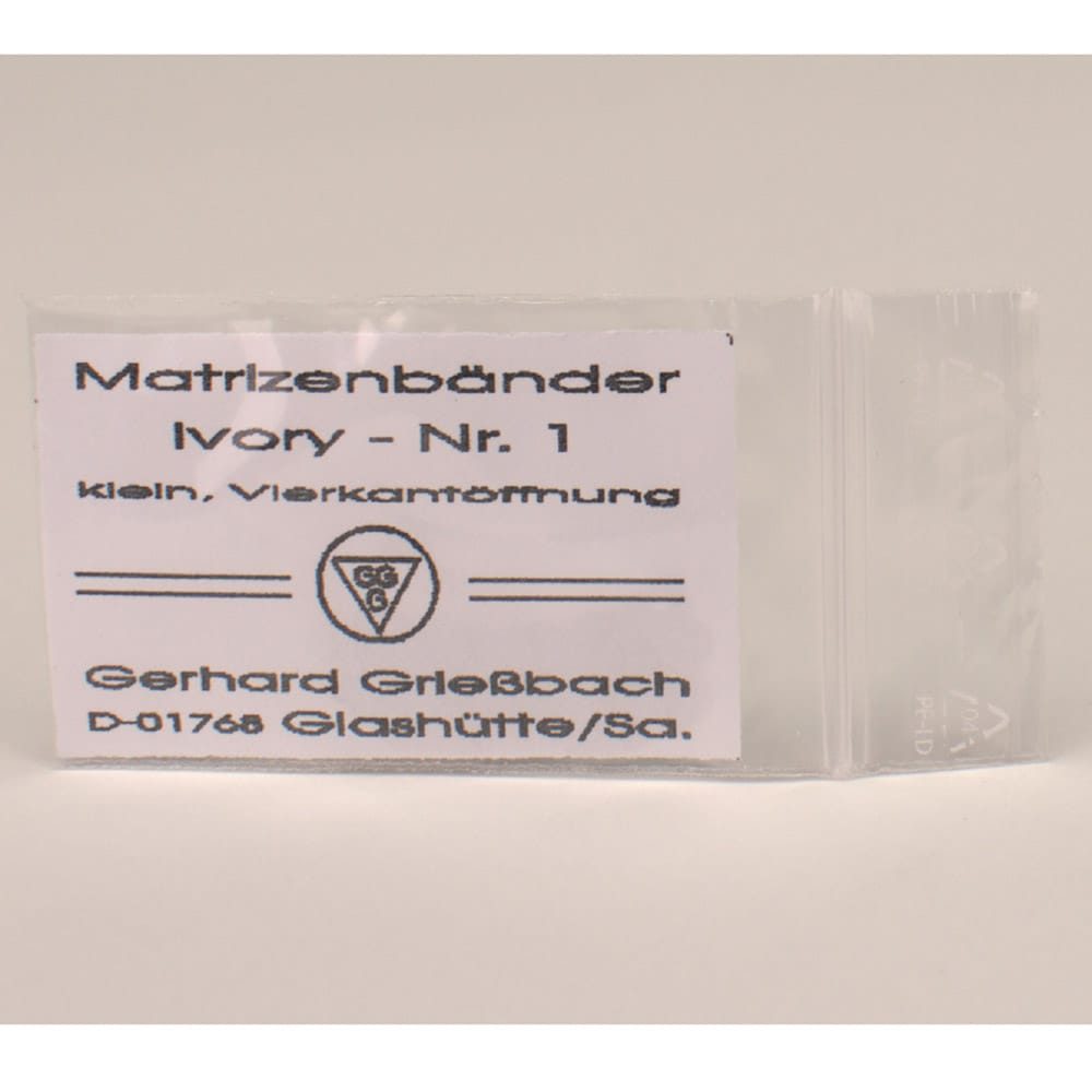 Matrizen Ivory Nr.1 4Kant-Loch Dtz