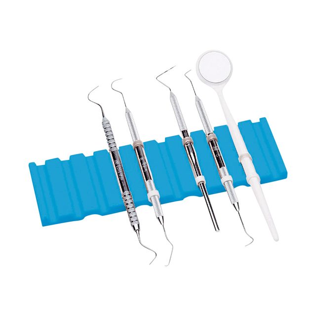 Instrumenten Matte für Trays neon blau, Stück