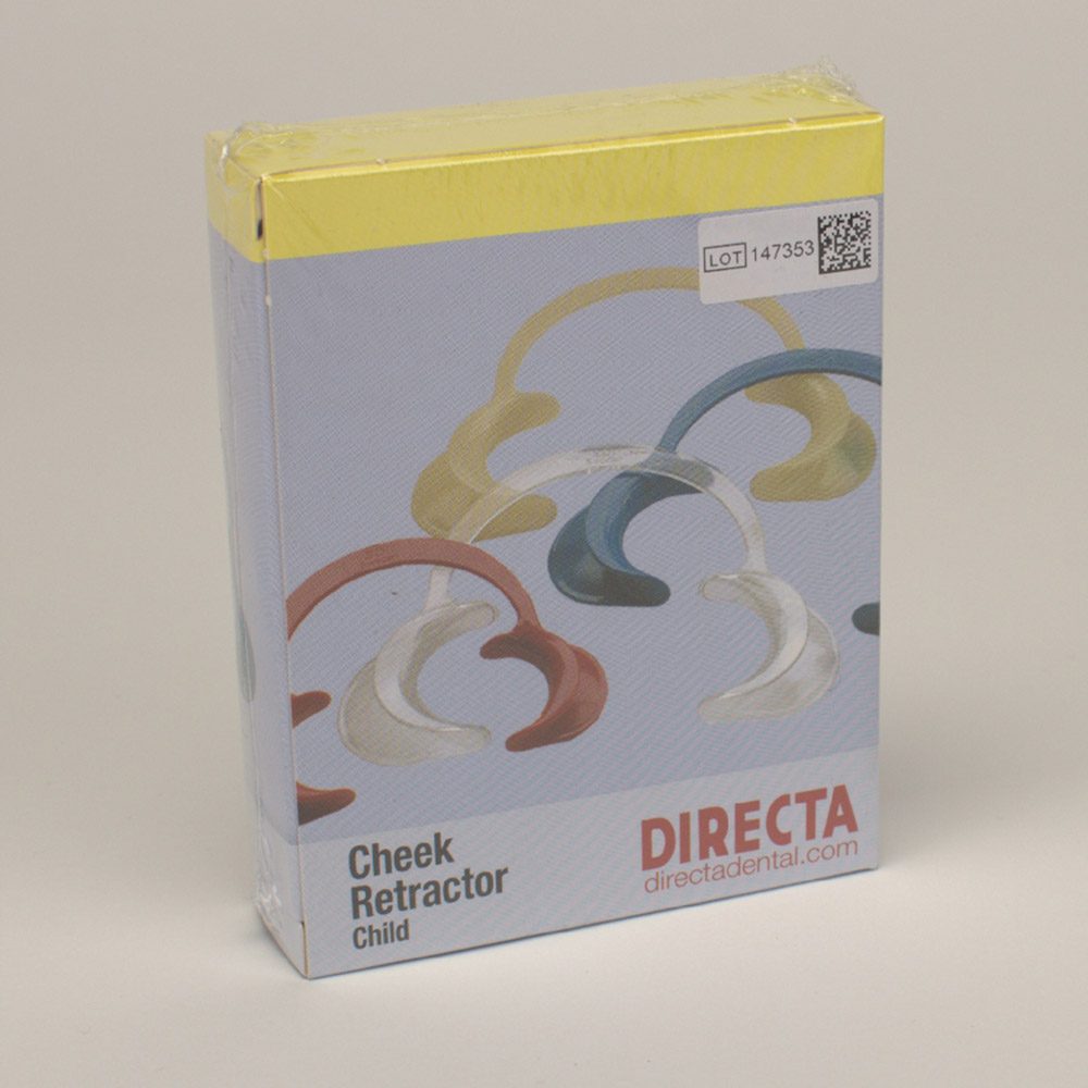 Cheek-Retractor f. Kind blau  2St