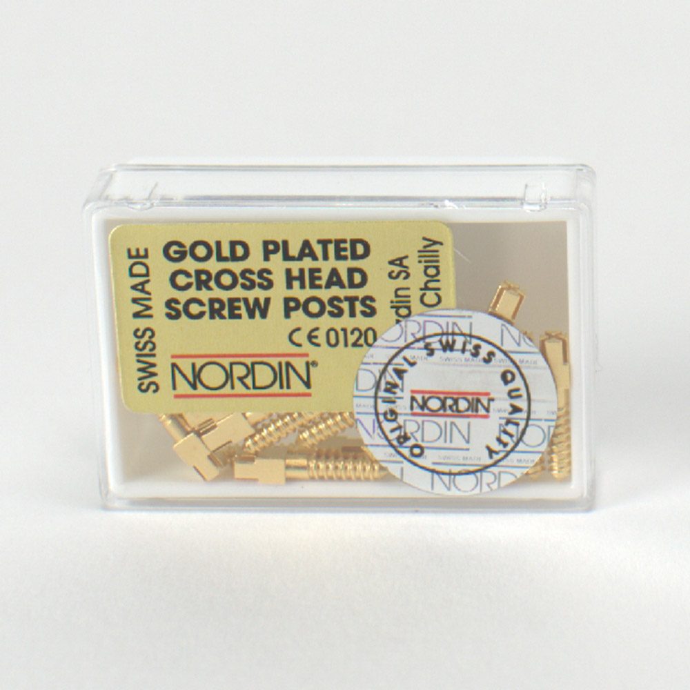 Wurzelstifte gold Crosshead M4  Dtz