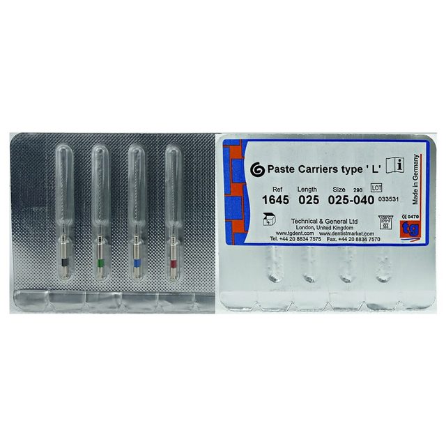 tg Paste Carrier 25mm Size 25-40 4pcs