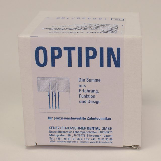 Optipin m. Hülse 1000St