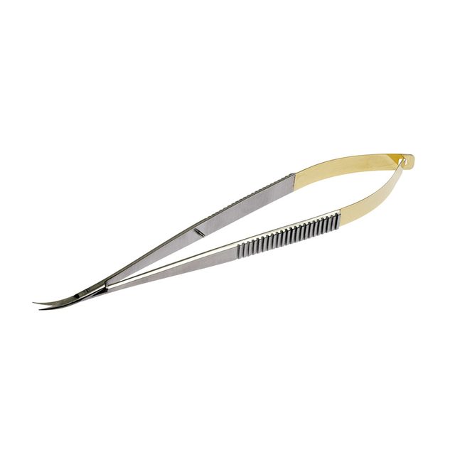 Schere TC Jacobson gebogen 17cm  St