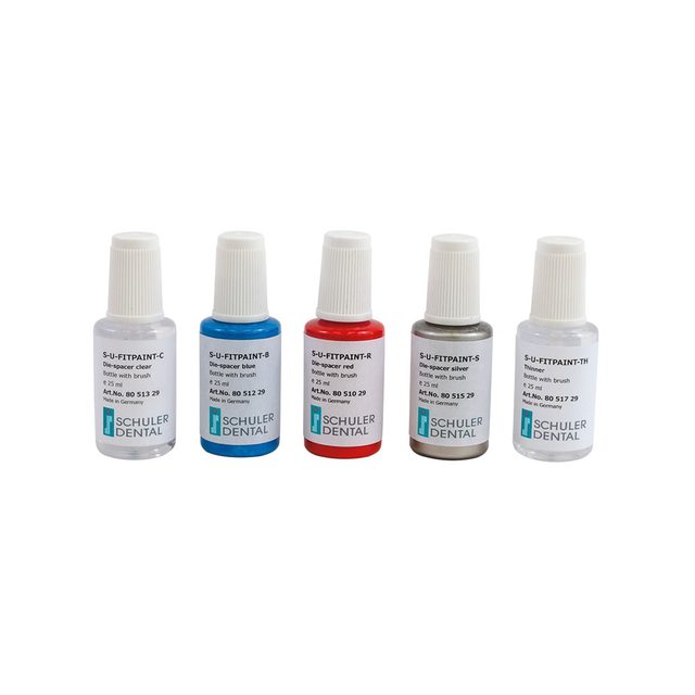 Fitpaint-R rot Pinselflasche, 25 ml
