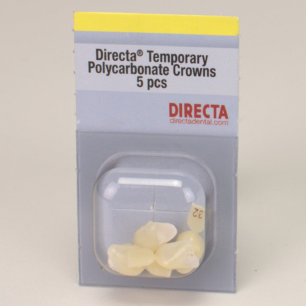 Directa-Kronen transluzent Nr. 32, 5 Stück