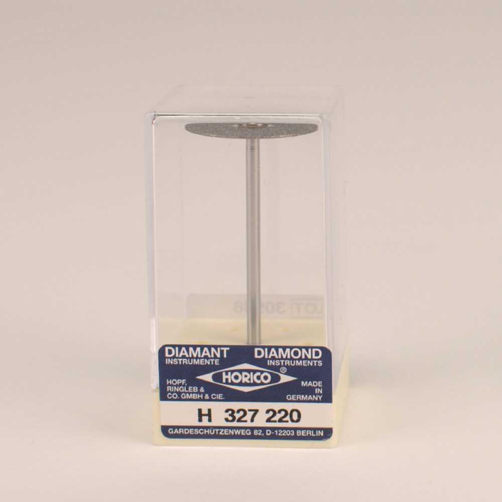 Diamantscheibe H 327 220 St