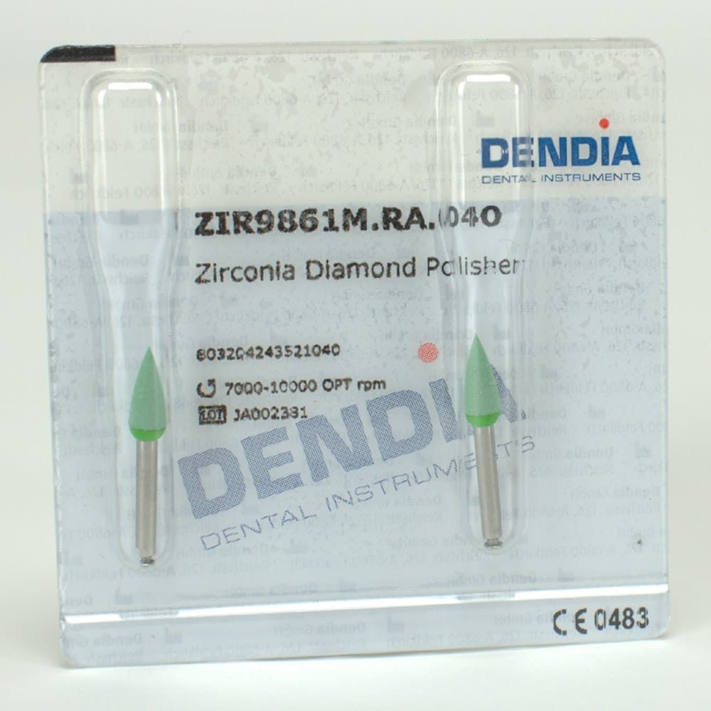 Polierer Zirkonoxid ZIR9861M.RA.040 2St