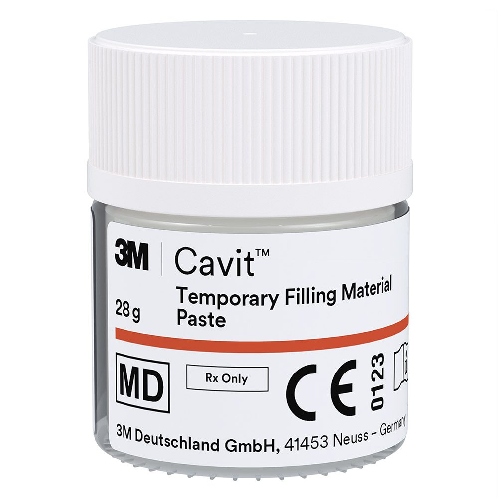 Cavit rot, 28 g Schraubglas