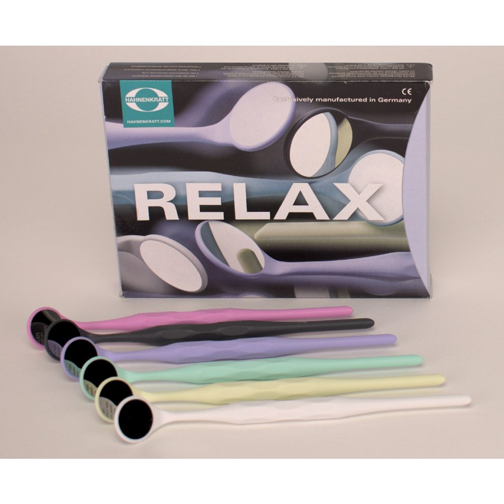 Mundspiegel Relax FS Rhodium 4 plan, Sortiment