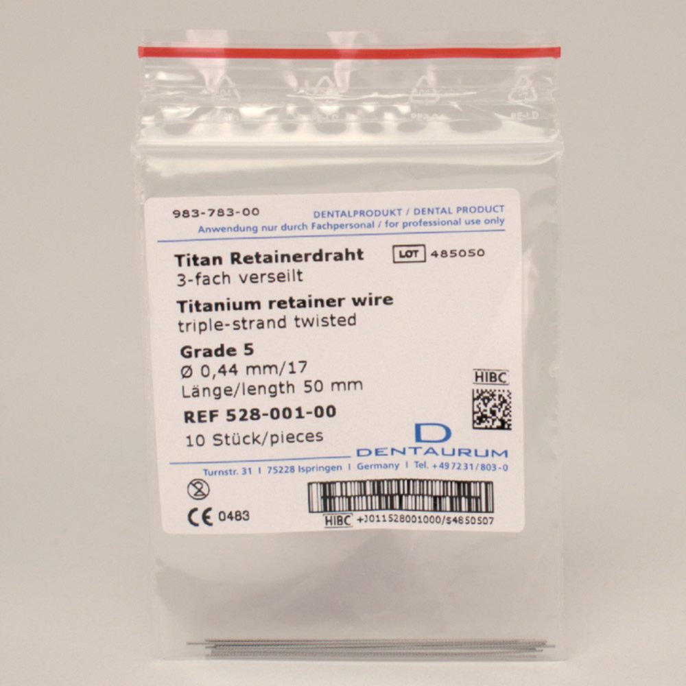 Titan Retainerdraht 0,44mm/17 10St