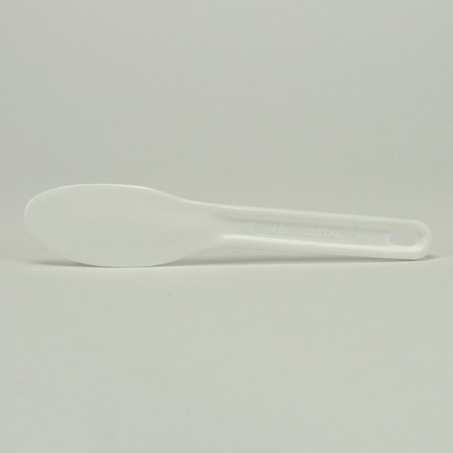 Plastikspatel flexibel weiß, Stück