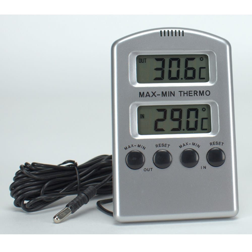 Maxima-Minima-Thermometer Elektr. St