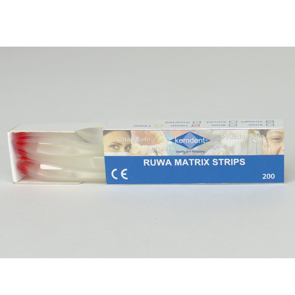Ruwa Matrix Strips 10mm gerade 200St
