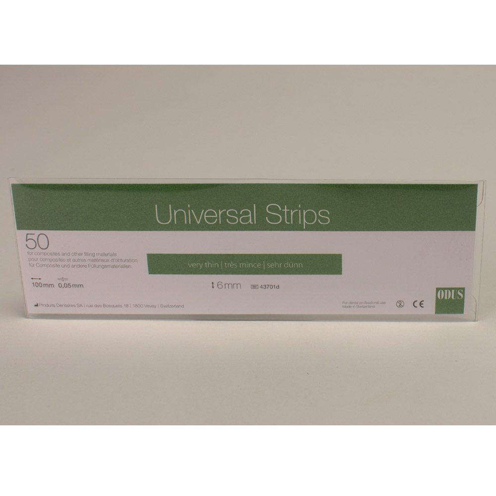 Odus universal Streifen 0,05 x 6 mm gerade, Packung