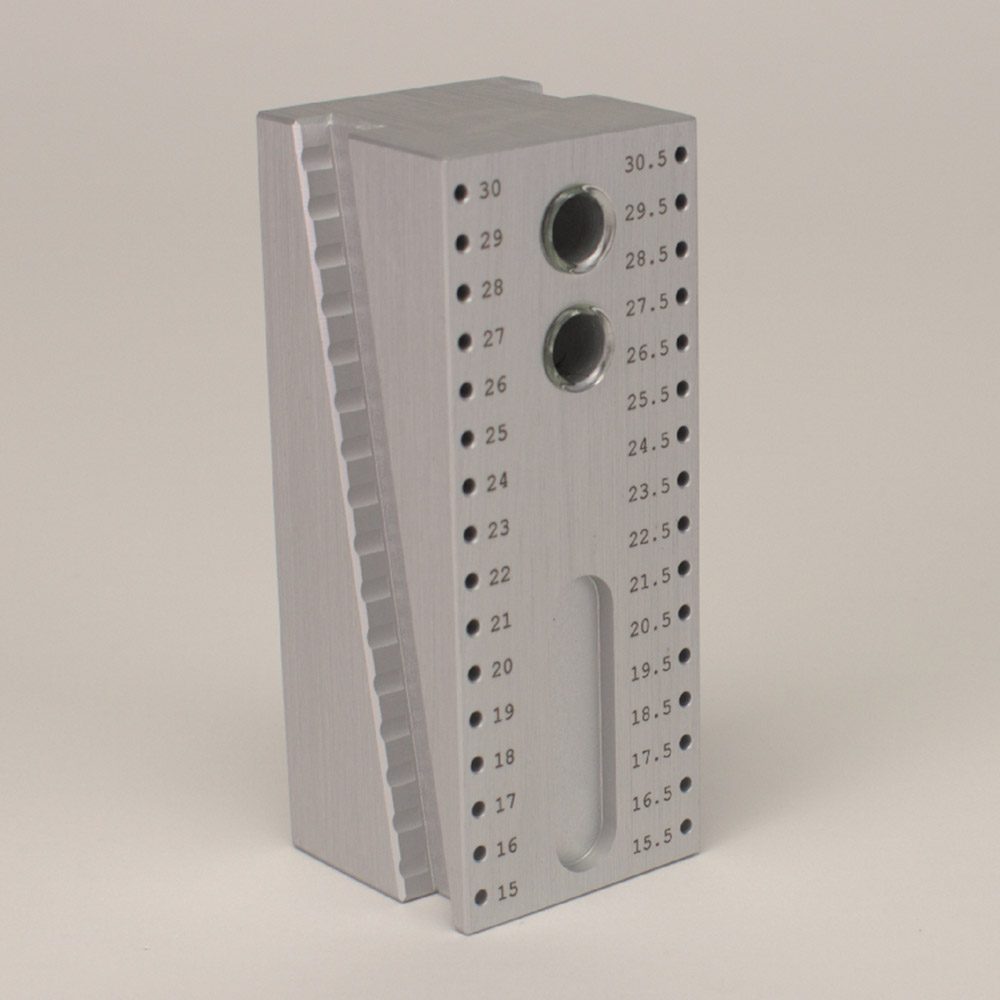 Endo Messblock Aluminium, Stück