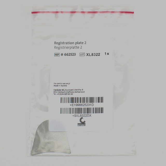 Registrierplatte 2 zu Set 15  St