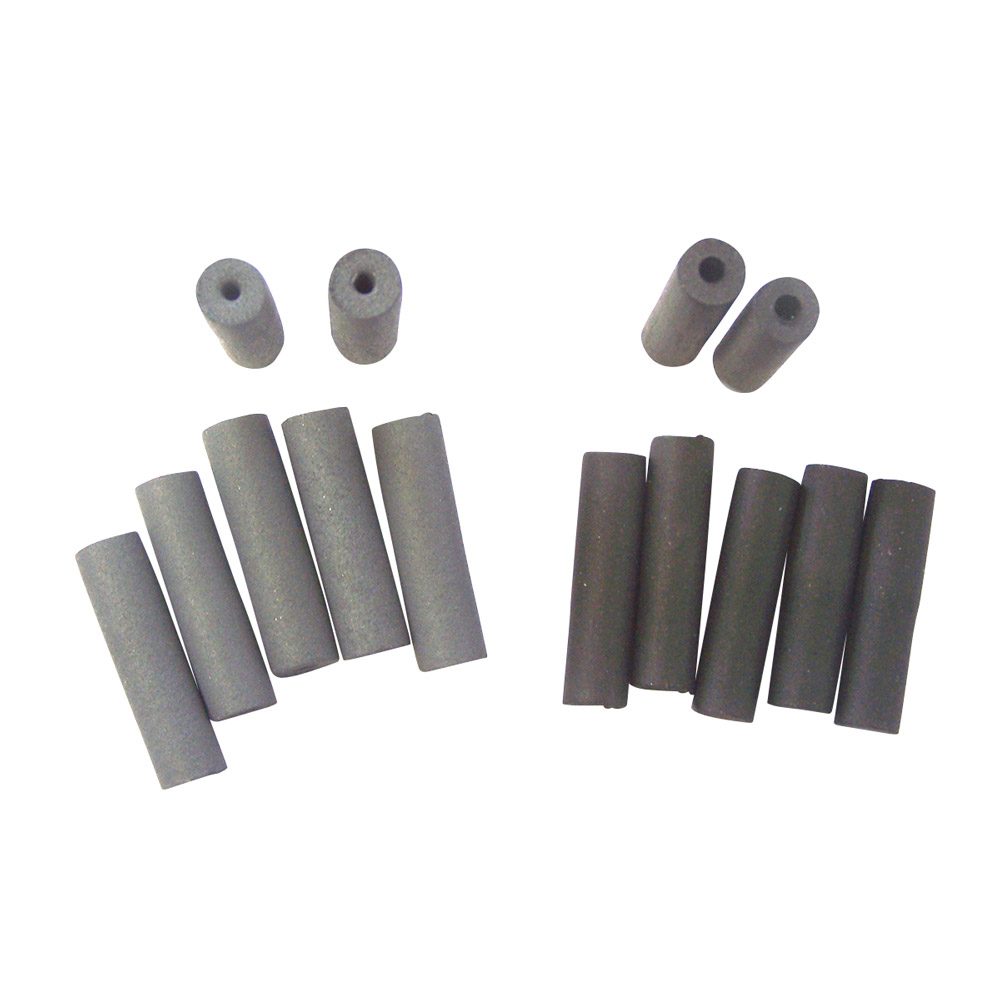 Gummipolierer Zylinder black 24mm 100St