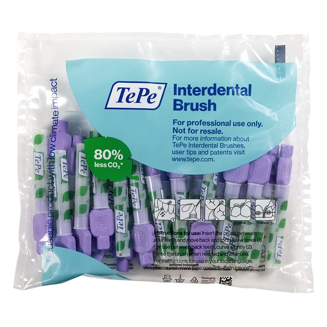 Interd.Bürsten 1,1mm lila 25St