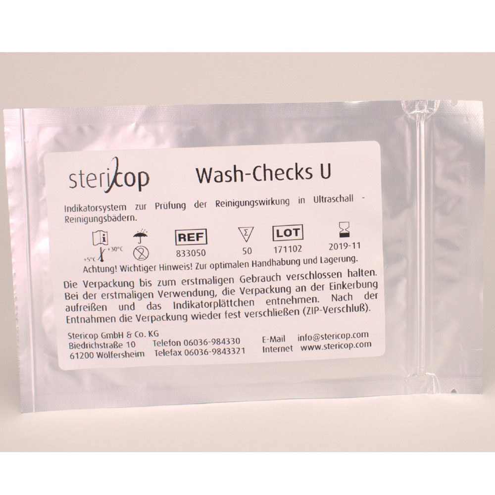 Wash-Checks Sensor pink   50St