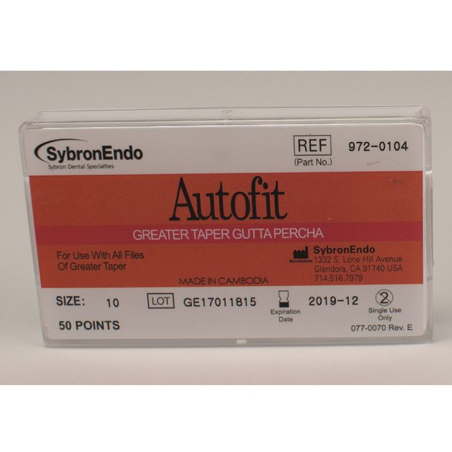 Guttaperchasp. Autofit Gt 10 50St